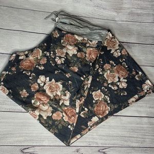 Pink Blush Floral Wide Legged Lounge Pant